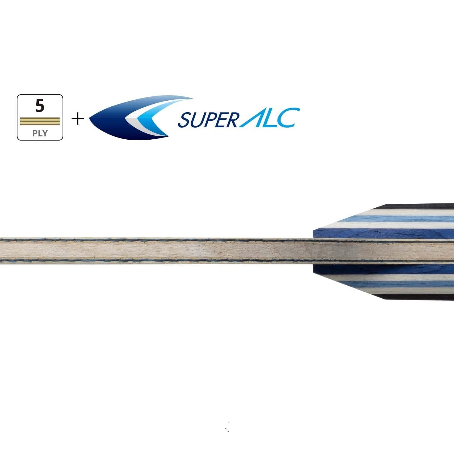 Butterfly ALC/SUPER ALC Table Tennis Racket, Biscaria, Special Material, Carbon, Made in Japan, Flare/Straight/Pen