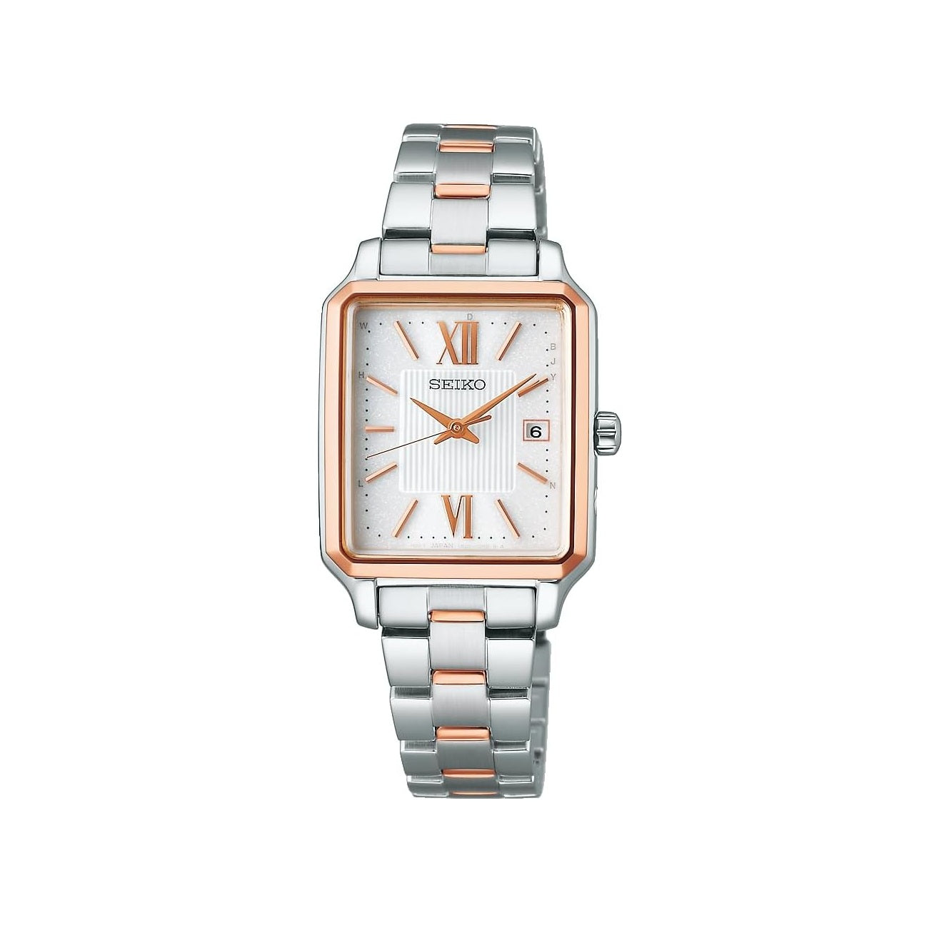 Seiko Selection S Series Women's Solar Radio Square Watch
