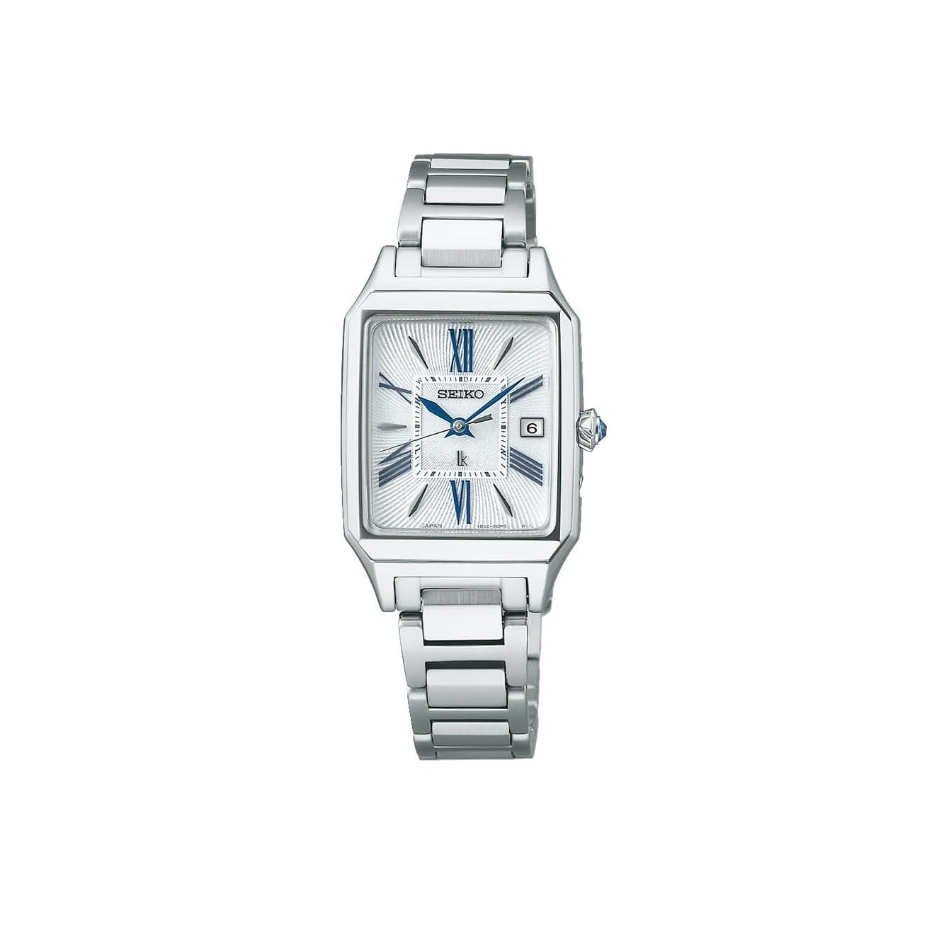 Seiko Lukia Women's Square Solar Radio Watch