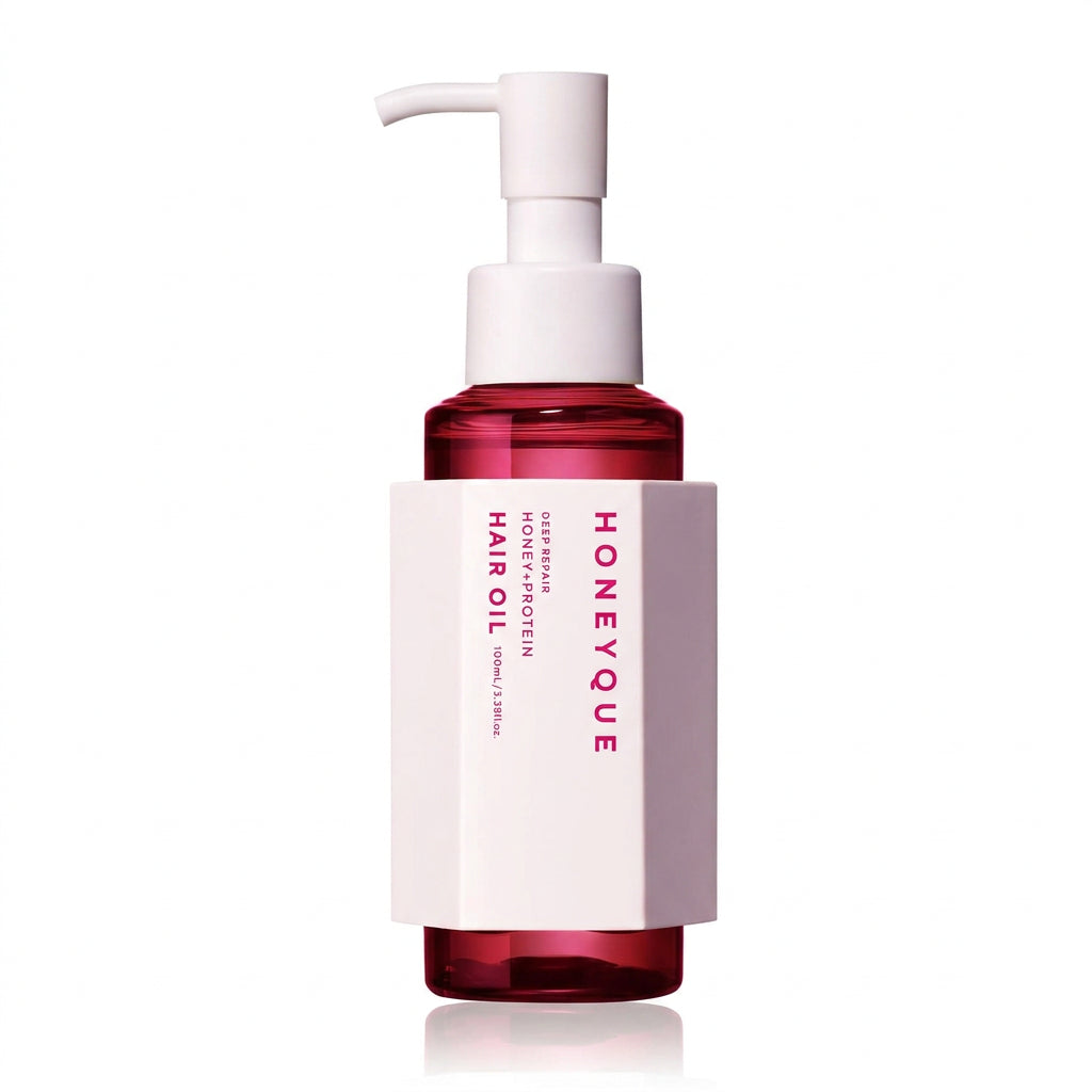 HONEYQUE Deep Repair Custom Hair Oil – Sleek Bottle Type, 100mL