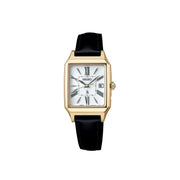 Seiko Lukia Women's Square Solar Radio Watch