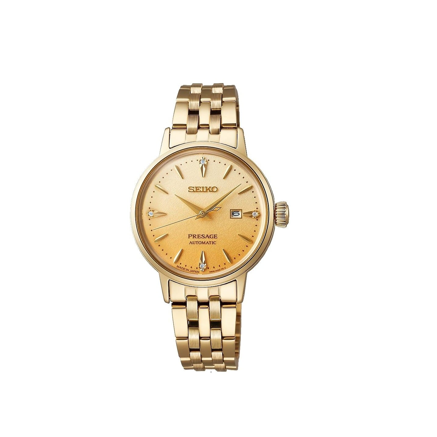 Seiko Presage Cocktail Time Women's Automatic Watch – Jamaican Coffee