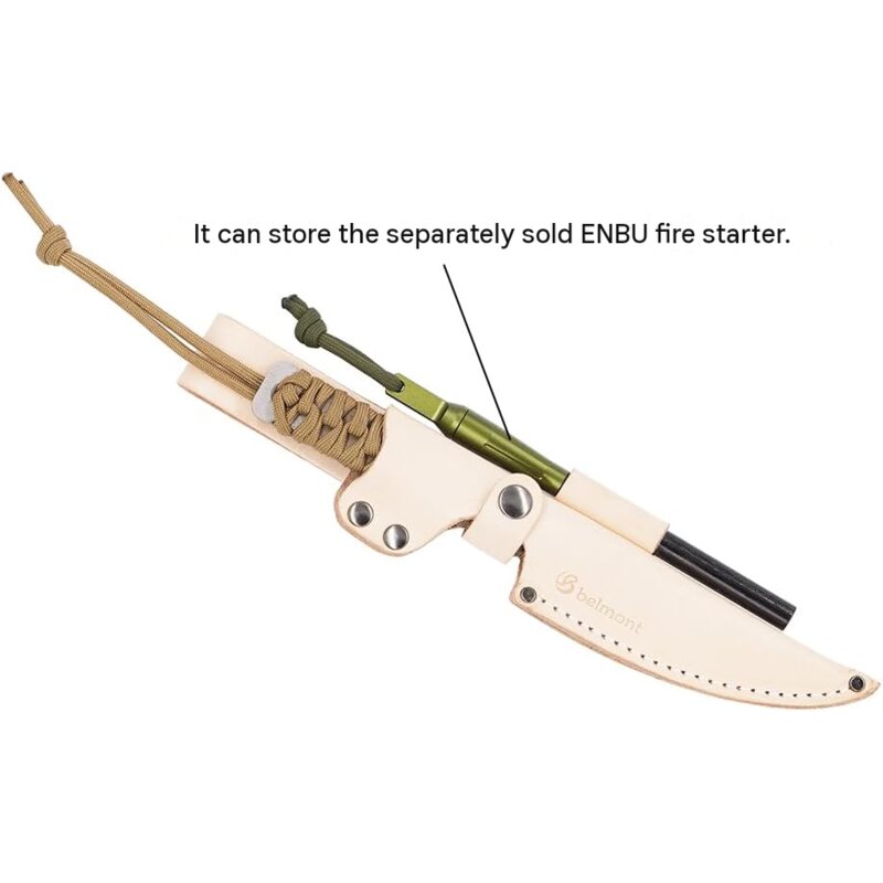 Belmont BM-164 Yamato Outdoor Knife with ENBU Fire Starter