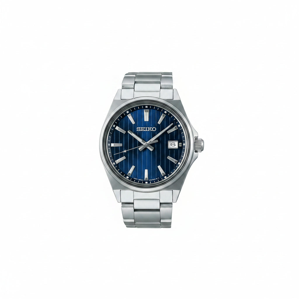Seiko Selection S Series Men's Quartz Watch — Stainless Steel Bracelet, 10 ATM