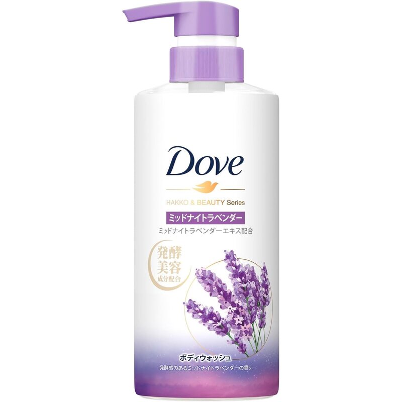 Dove Ferment & Beauty Body Wash Midnight Lavender (480g)