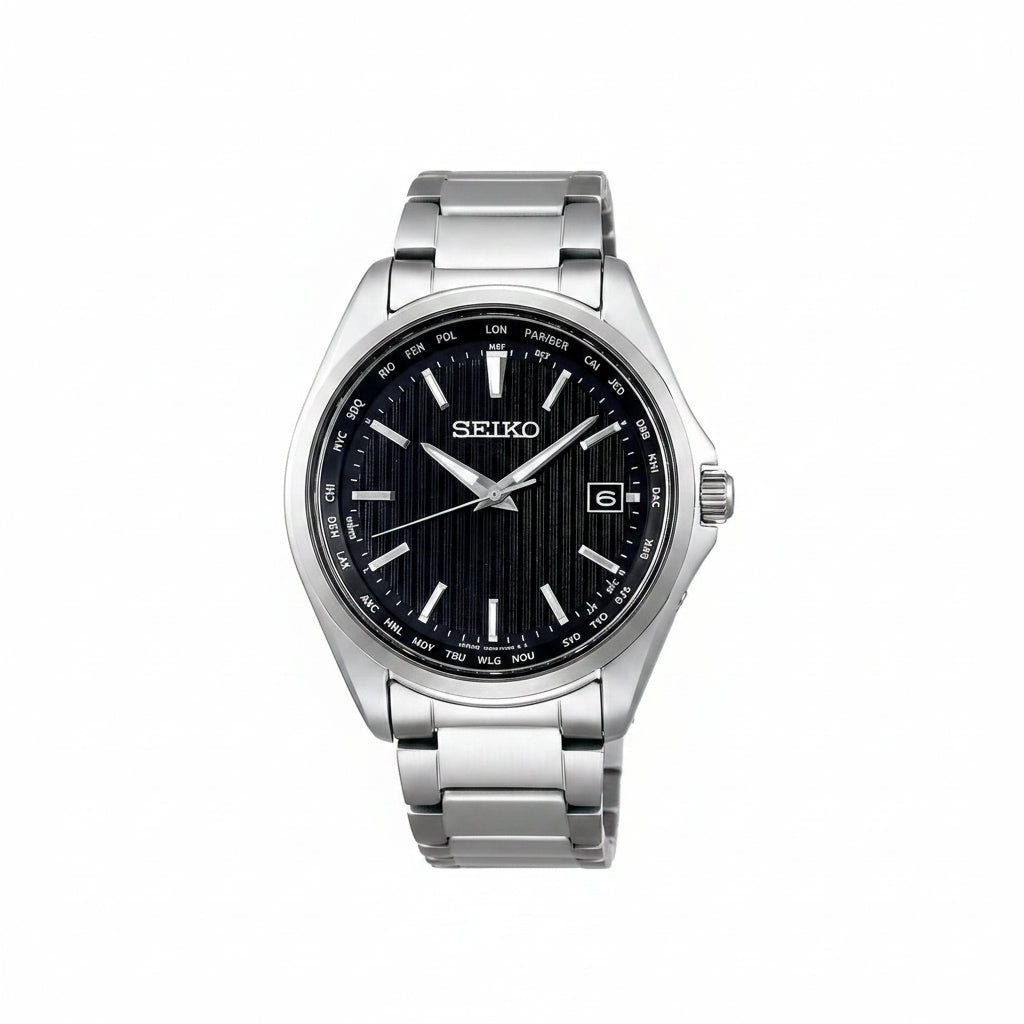 Seiko Selection Men’s Solar Radio-Controlled Watch