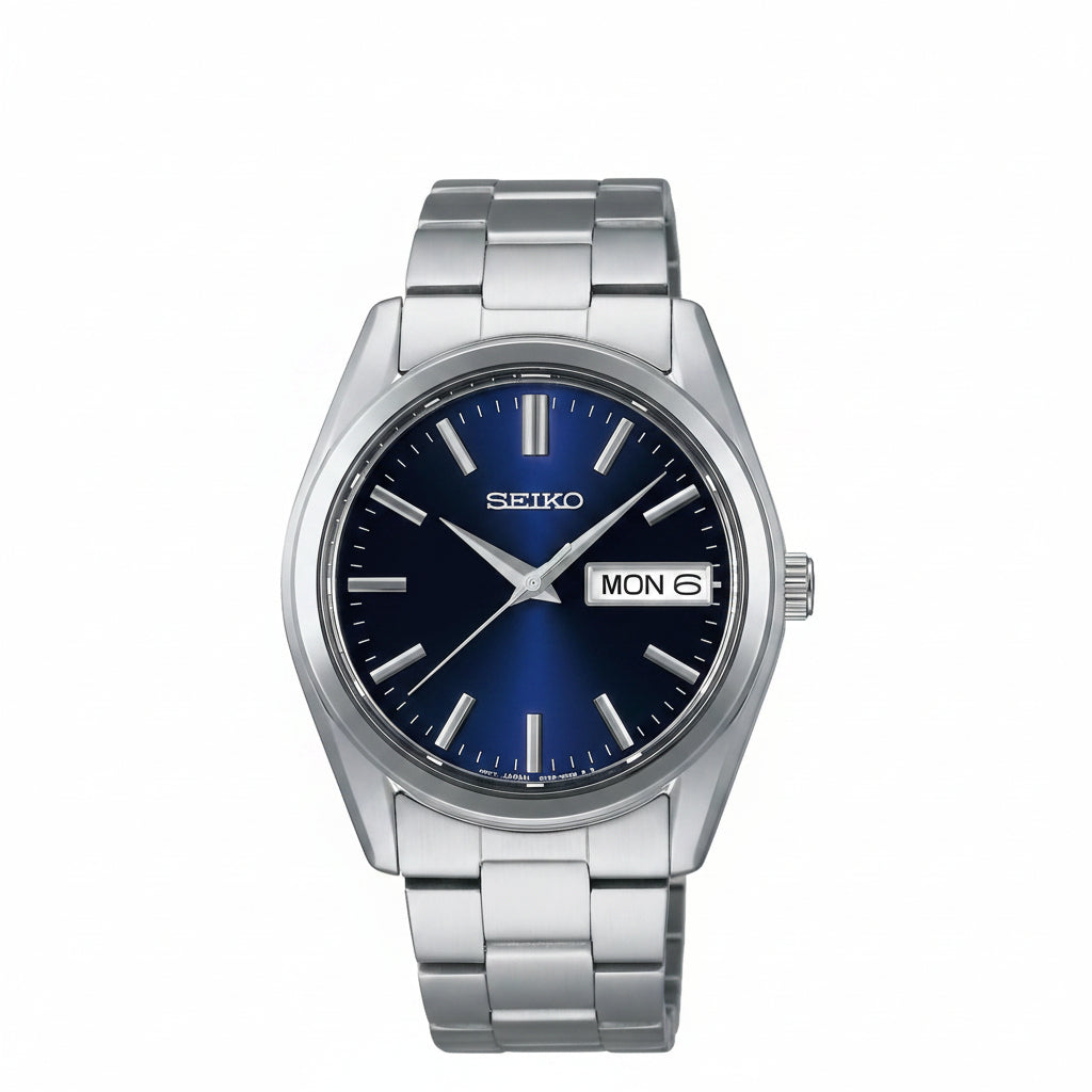 Seiko Selection S Series Men's Analog Quartz Watch – Stainless Steel,  Date Display