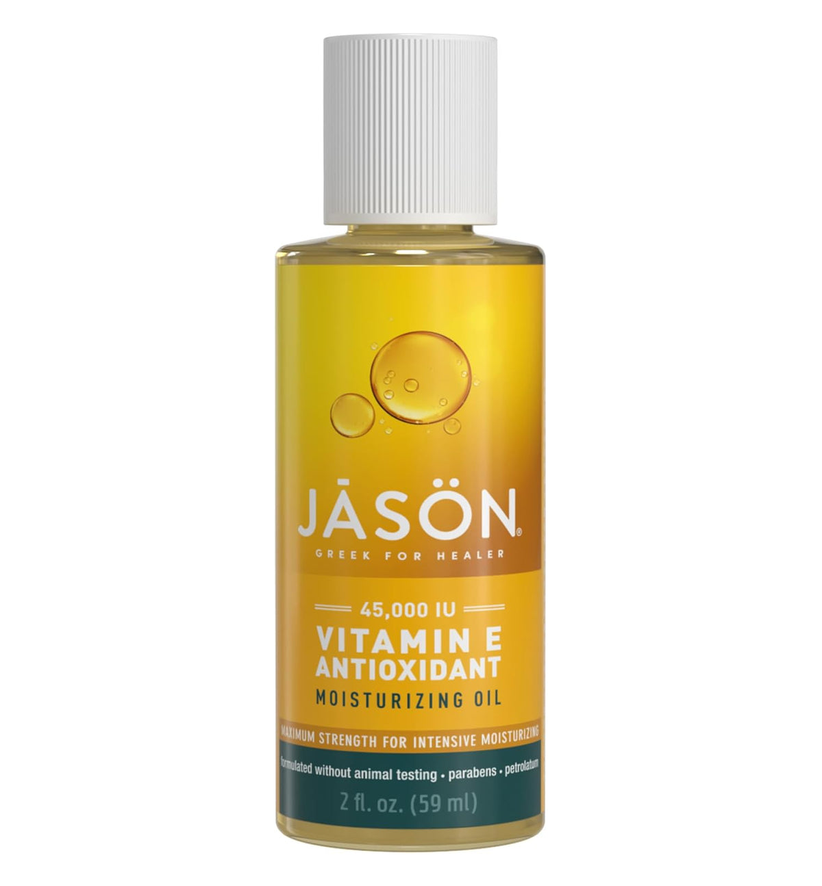 JĀSÖN Vitamin E 45,000 IU Antioxidant Moisturizing Oil – 59mL
