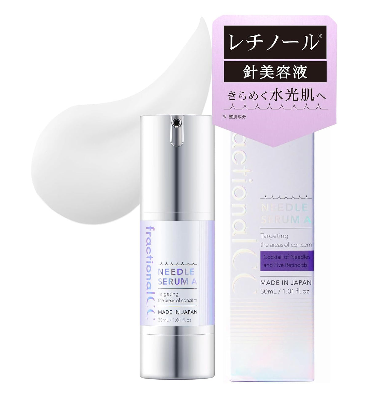 Fractional CC Needle Serum A – Retinol &amp; Exosome Micro-Needle Serum 30mL