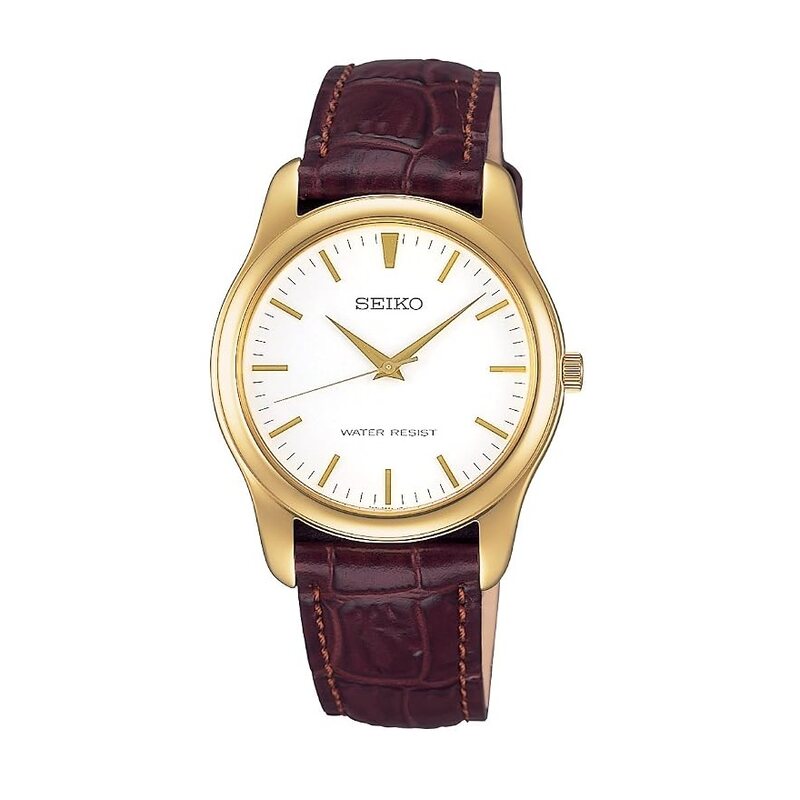 SEIKO SELECTION SCXP033 Quartz Watch – Classic Arabic Numeral Dial