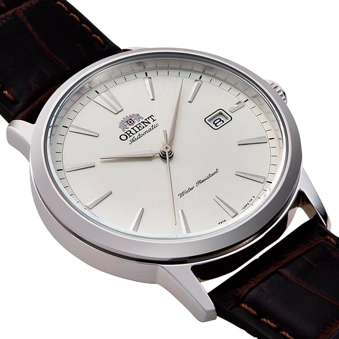ORIENT Automatic Mechanical Wristwatch RN-AC0F07S Men's White Silver
