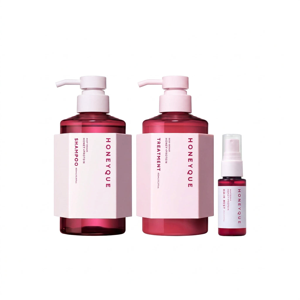 HONEYQUE Deep Repair Custom Hair Oil – Sleek Bottle Type, 100mL