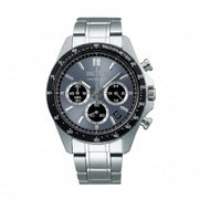 Seiko Selection Men's Quartz Chronograph Watch – Stainless Steel, Date Display 24-Hour Sub-Dial