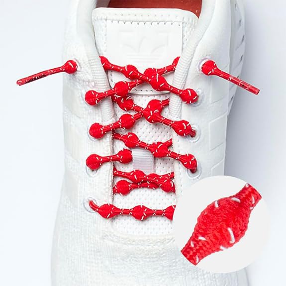 Caterpy RUN+ Reflective No-Tie Shoelaces (60 cm)