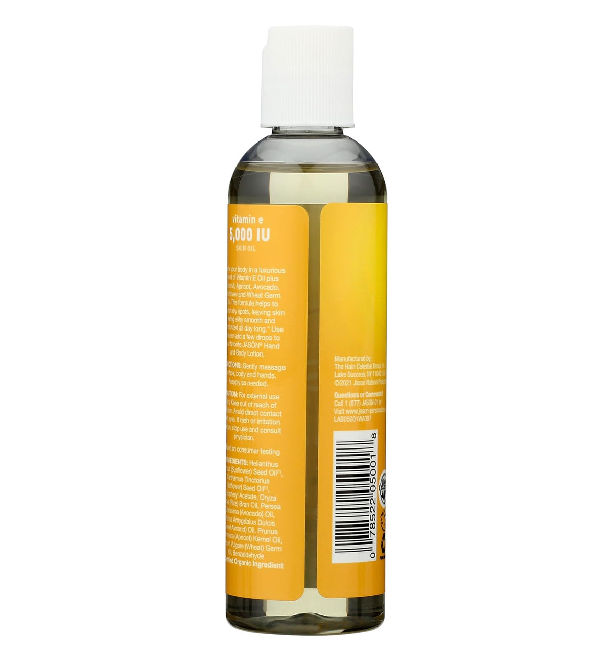 JĀSÖN Vitamin E 5,000 IU Skin Oil – 118mL