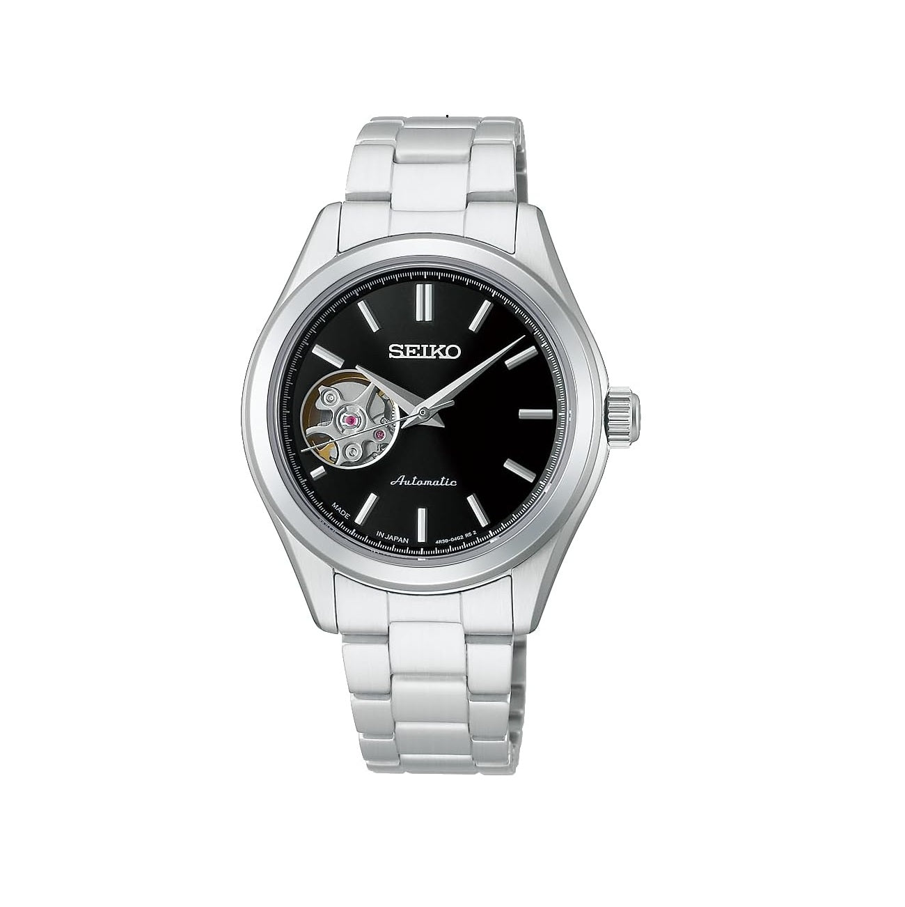 Seiko Women's Mechanical Open Heart Watch 