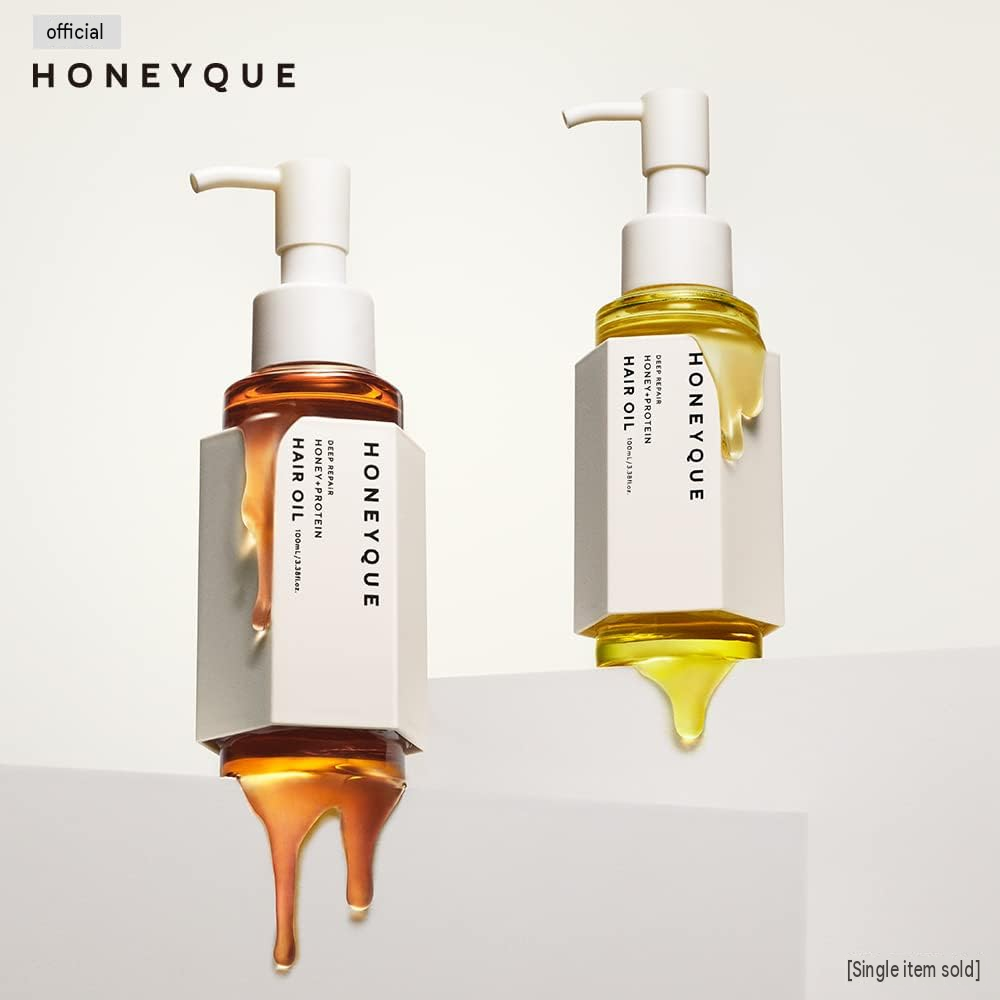 HONEYQUE Deep Repair Custom Hair Oil – Sleek Bottle Type, 100mL