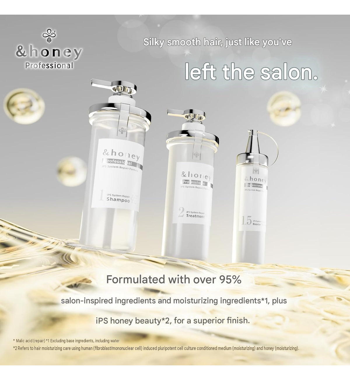&honey Professional System Repair Limited Triple Set – Shampoo, Treatment & Booster