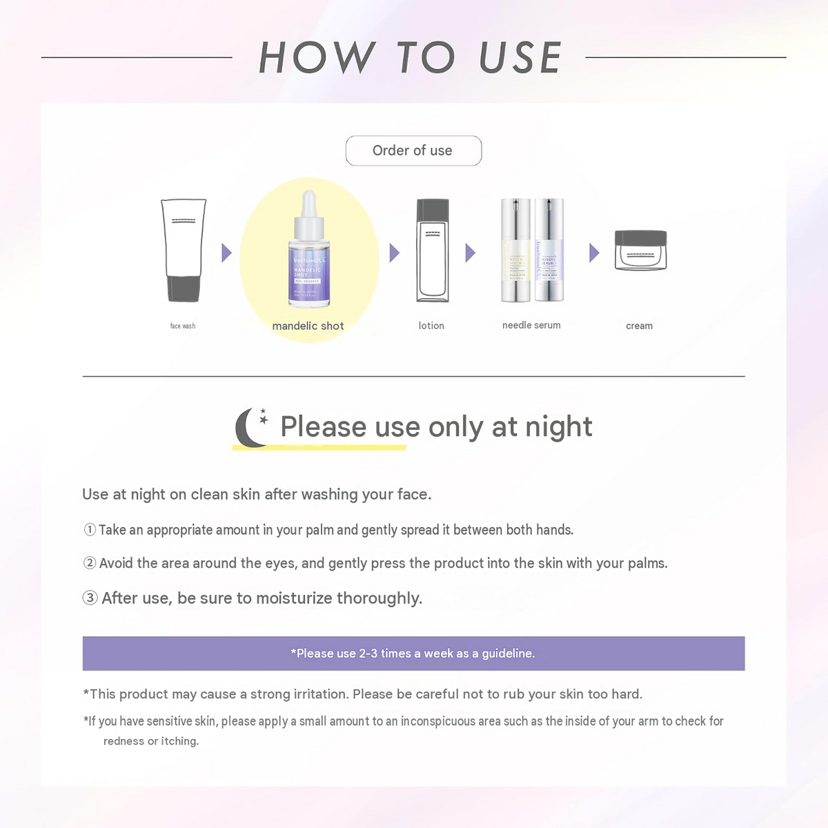 Fractional CC Needle Serum Mandelic Shot – 20mL