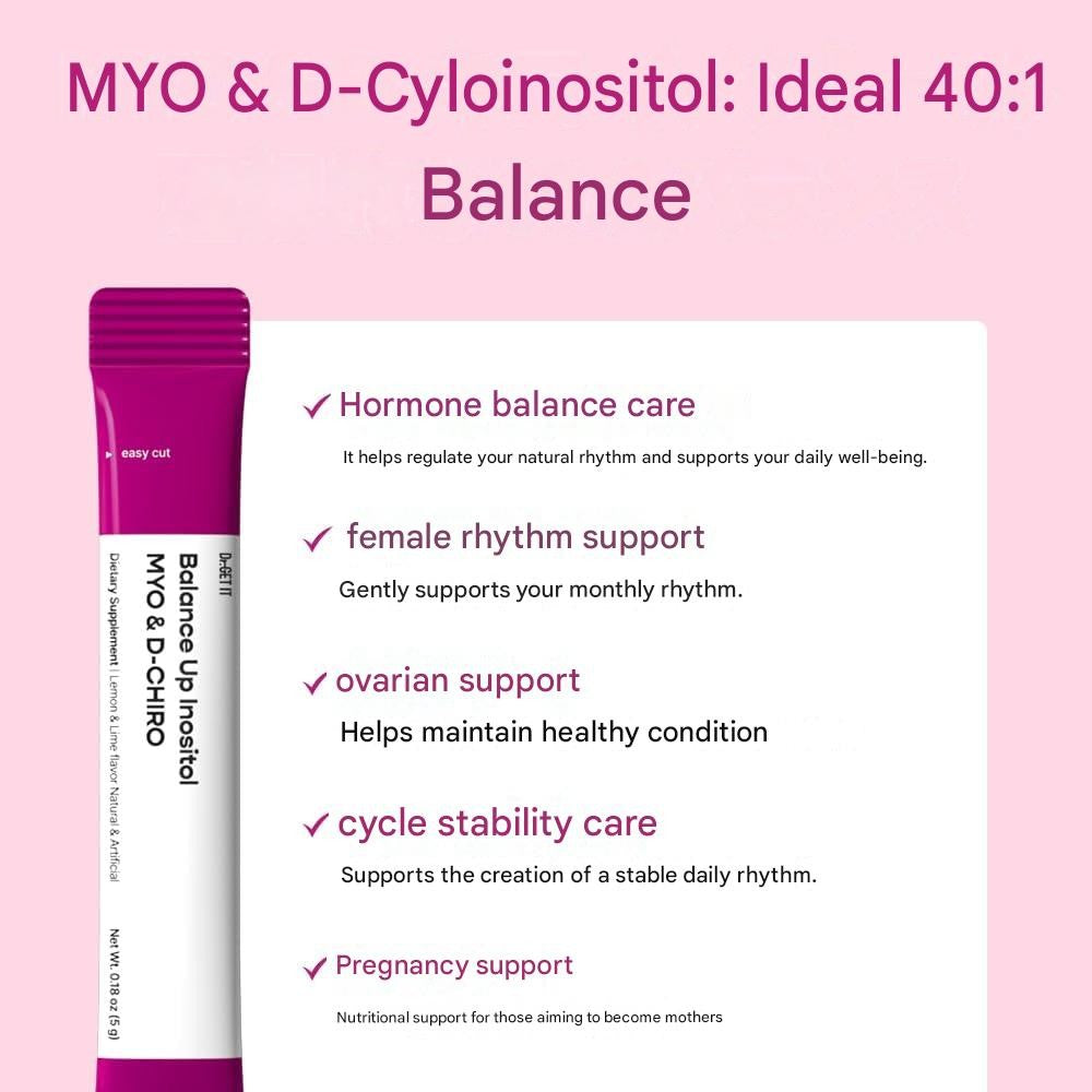 Dr. GET IT Inositol Supplement (Myo & D-Chiro Inositol) – 30 Packets