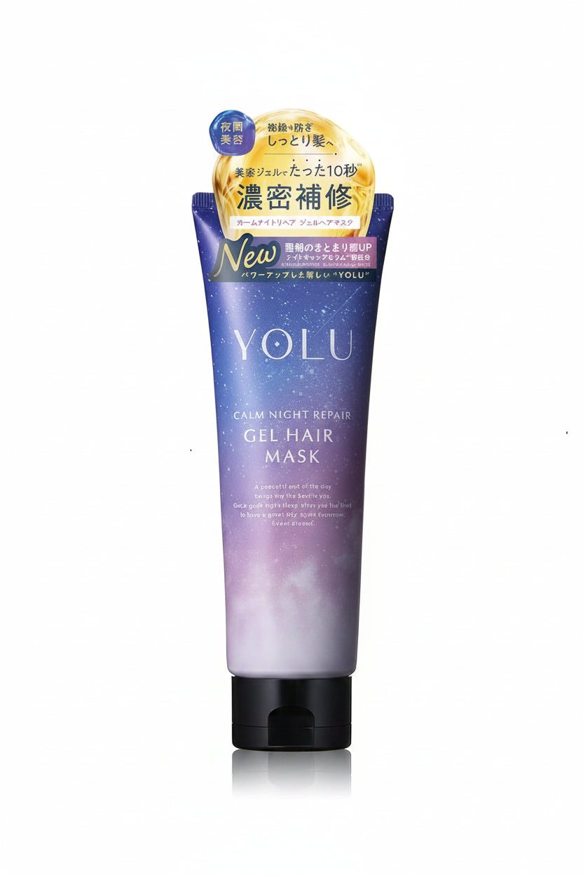 YOLU Yoru Calm Night Repair Gel Hair Mask – Neroli & Peony