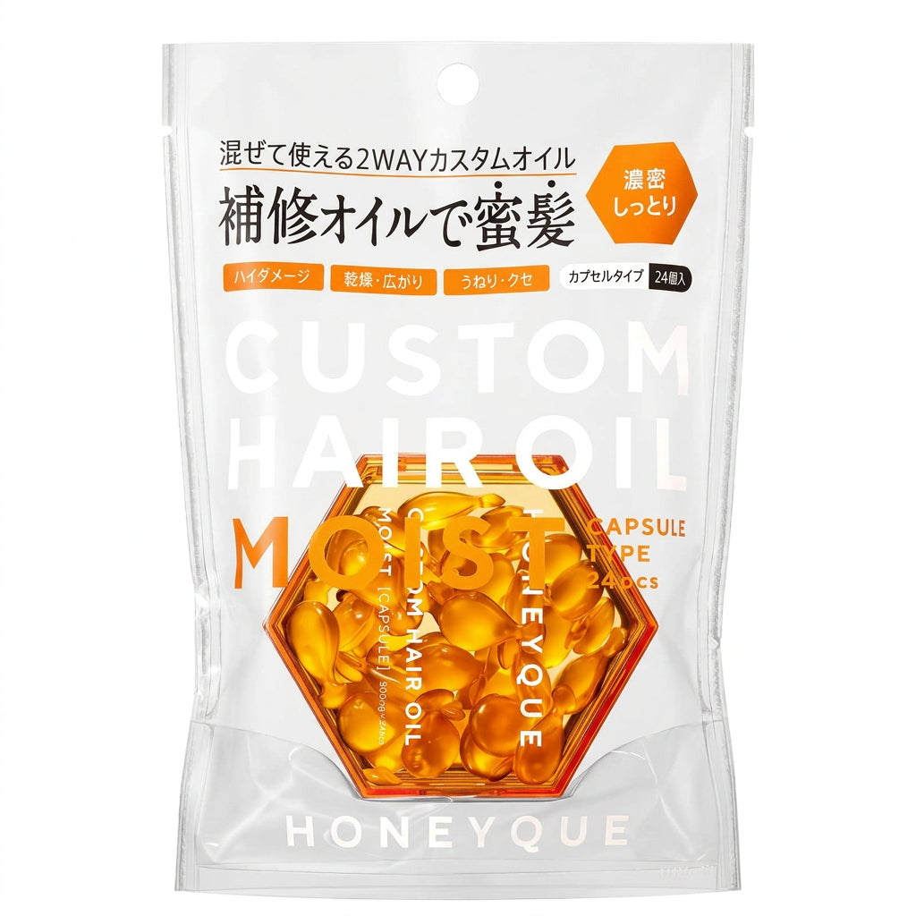 HONEYQUE Deep Repair Custom Hair Oil Extra Moisture 24pcs