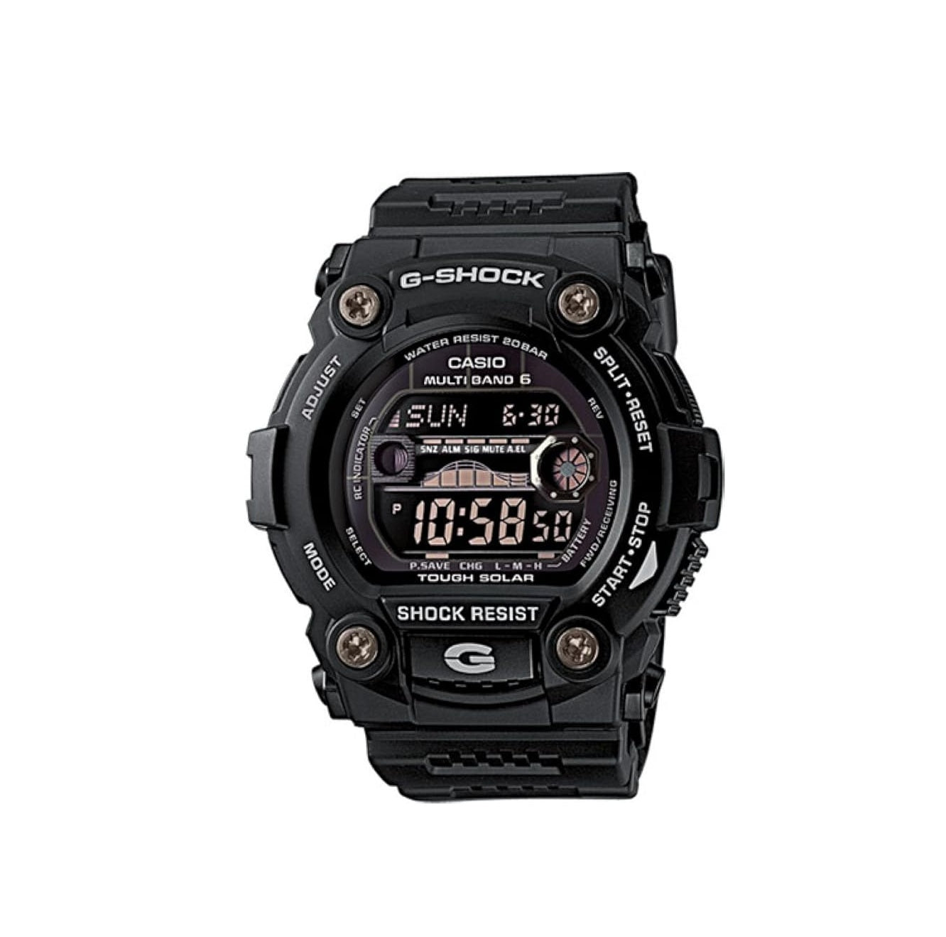 CASIO G-SHOCK Men's Solar Radio Watch GW-7900B-1ER Black