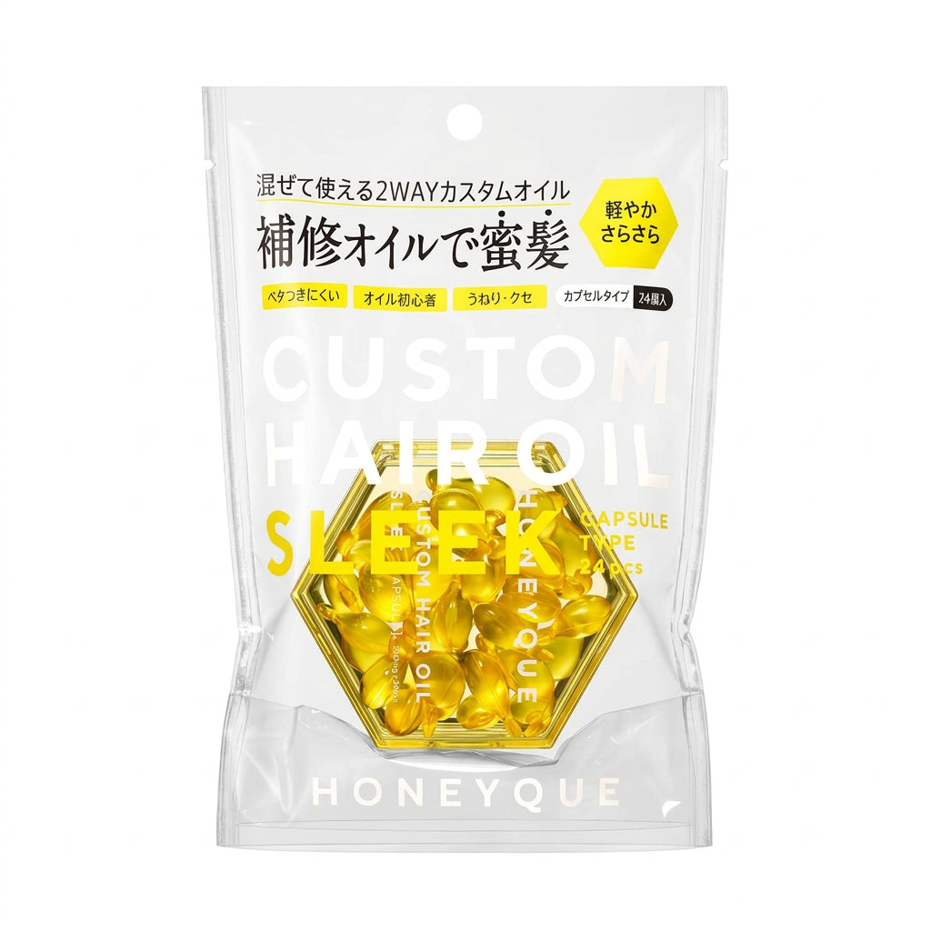HONEYQUE Deep Repair Custom Hair Oil Sleek  24pcs