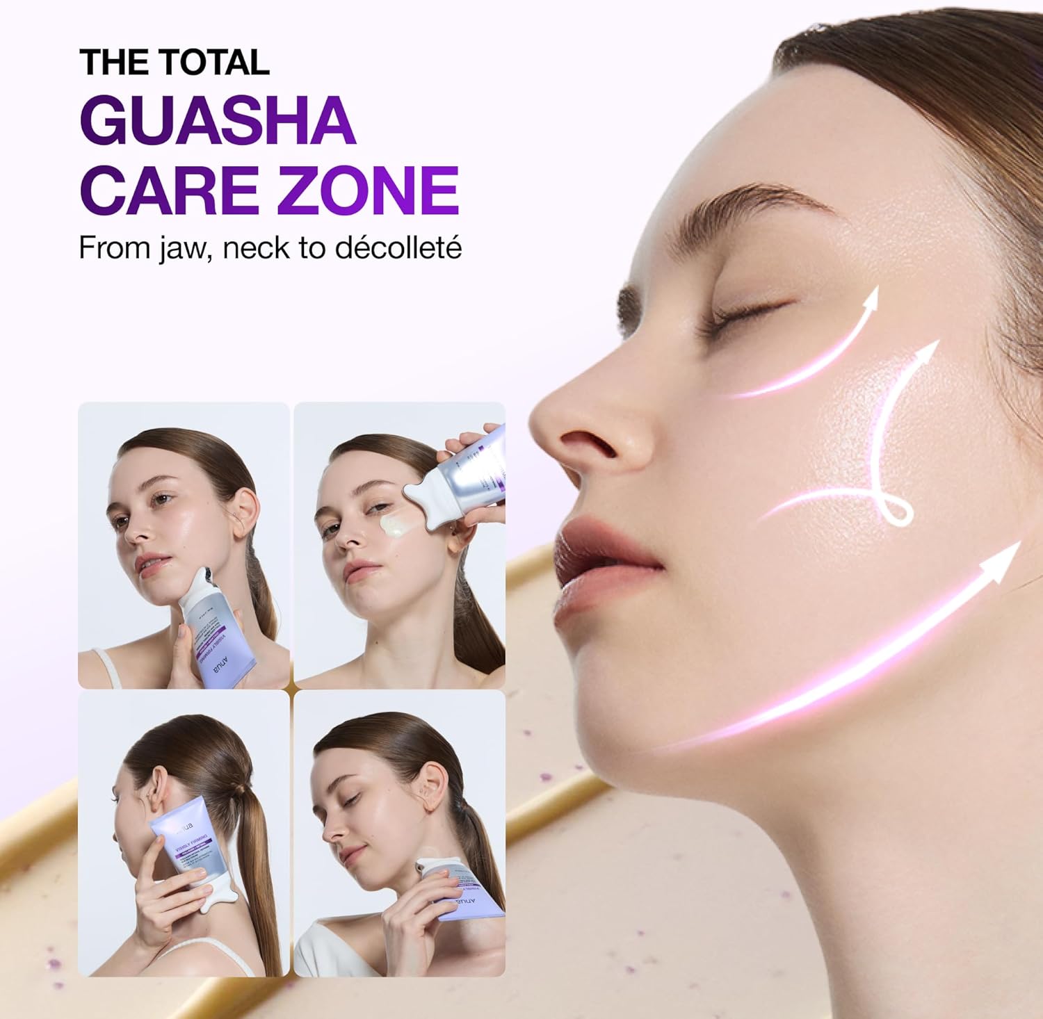 ANUA Collagen Retinol Refining Gua Sha Cream – Firming & Sculpting Care 80mL