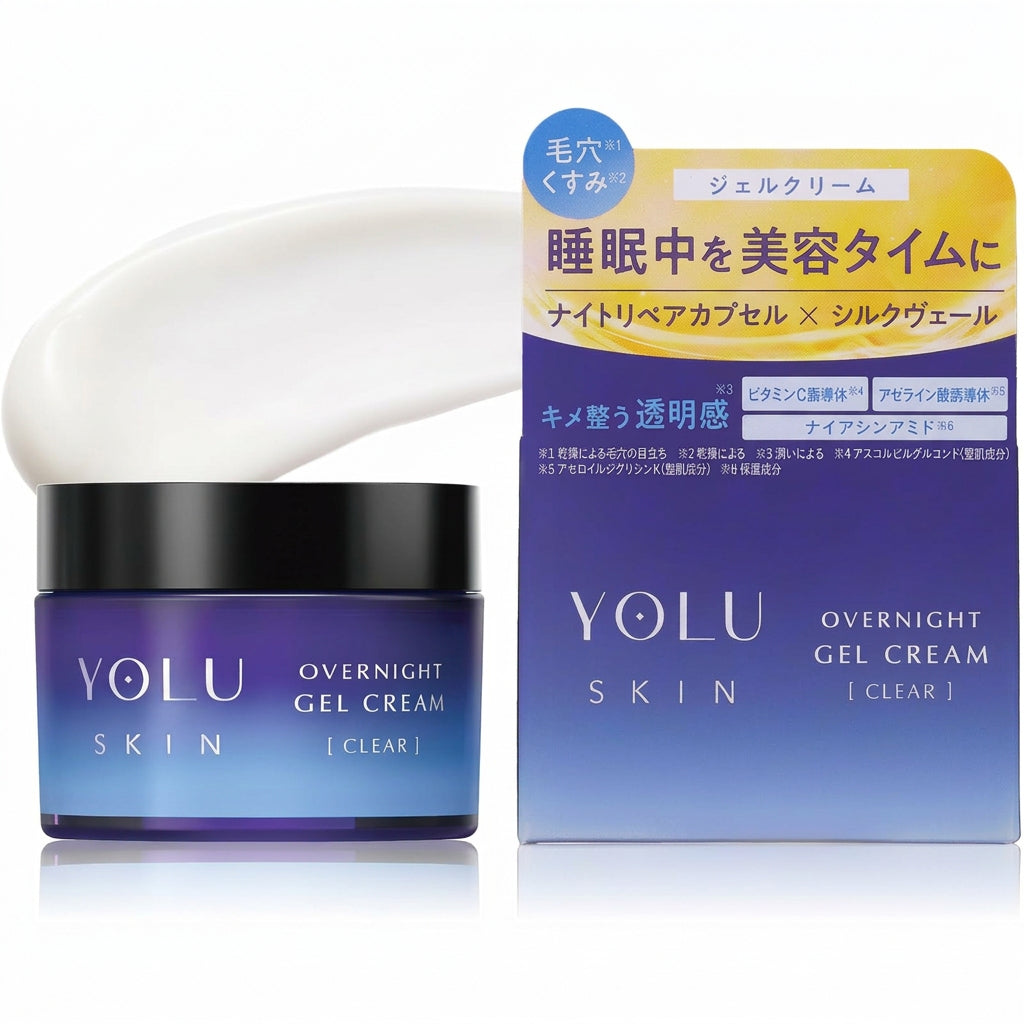 YOLU Skin Overnight Gel Cream Clear 45g