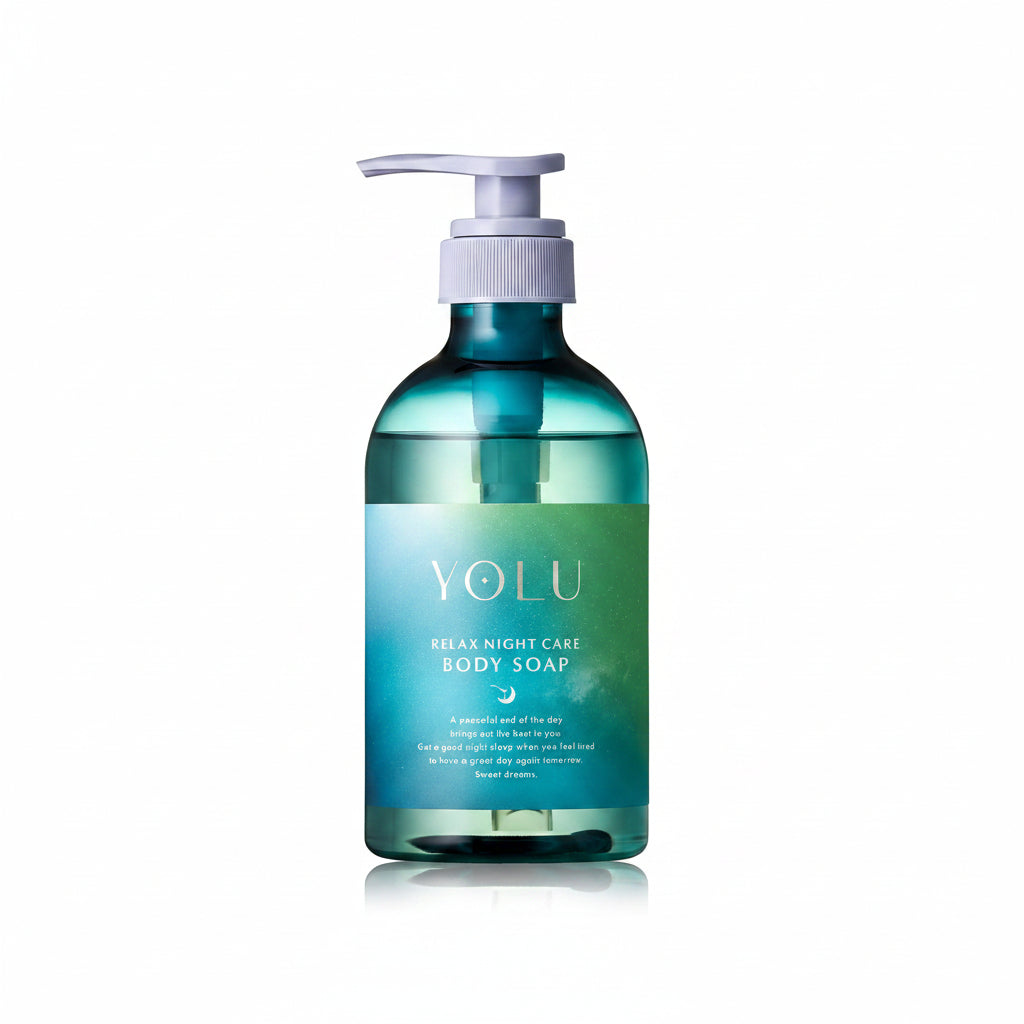 YOLU Relax Night Care Body Soap – Mint & Lychee Sorbet Scent
