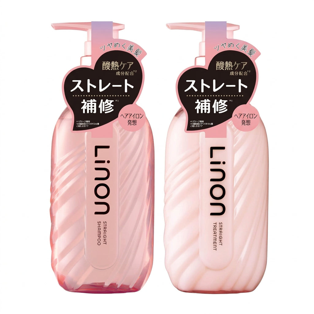 Linon Straight Maintenance Shampoo & Treatment Set – 430 mL