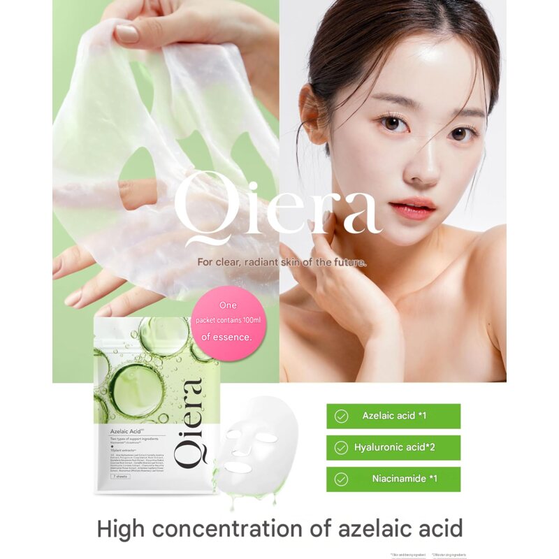 Qiera Azelaic Acid Face Mask – 7 Sheets / 100 ml