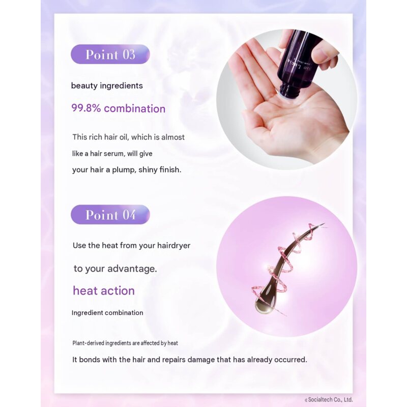 Bio Lucia Hair Oil Leave-In Treatment — 60 ml