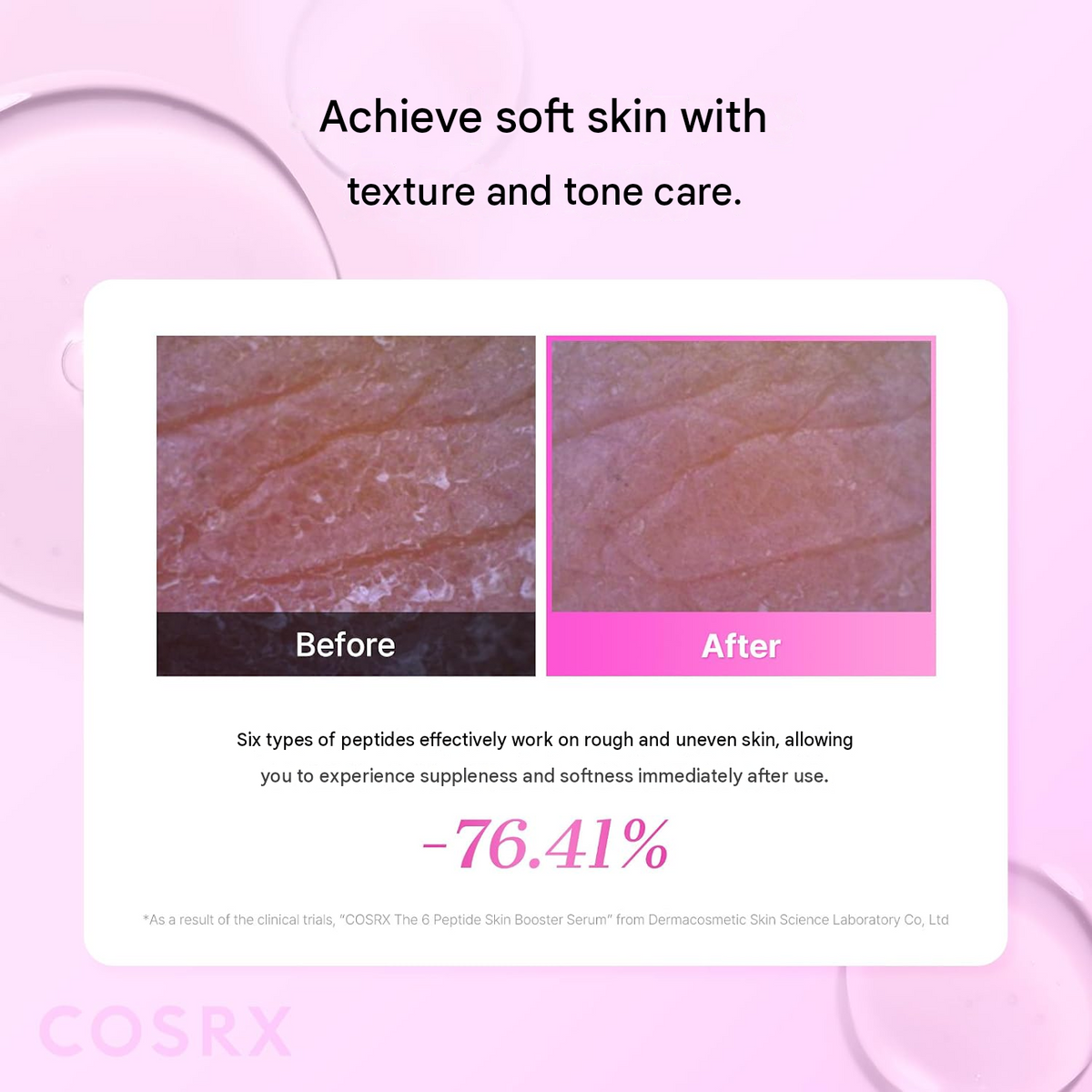 COSRX Peptide Booster Infused Beauty Serum – Peptide 6 Skin Booster, 5.1 fl oz (150 mL)