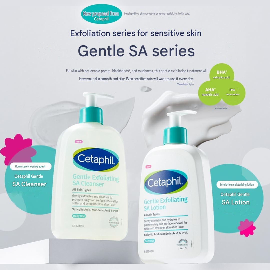Cetaphil Gentle Exfoliating SA Cleanser, 8.2 fl oz (236 ml)