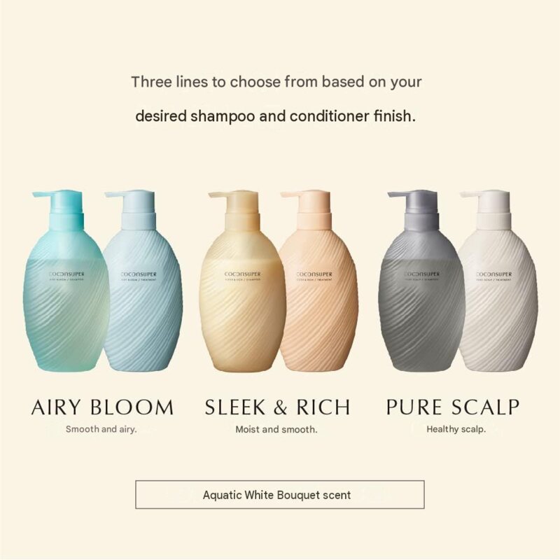COCONSUPER Pure Scalp Shampoo & Treatment