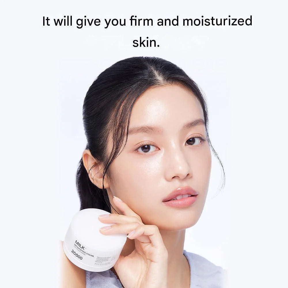 MEDIHEAL Milk Brightening Cream – 50 ml (1.7 fl oz)
