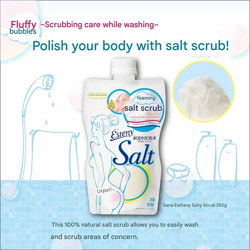 Esthe Dew Esteny Salty Scrub Foaming Body Scrub 350g