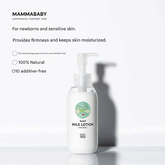 Mama Baby Organic Milk Lotion – 5.3 fl oz (150 ml)