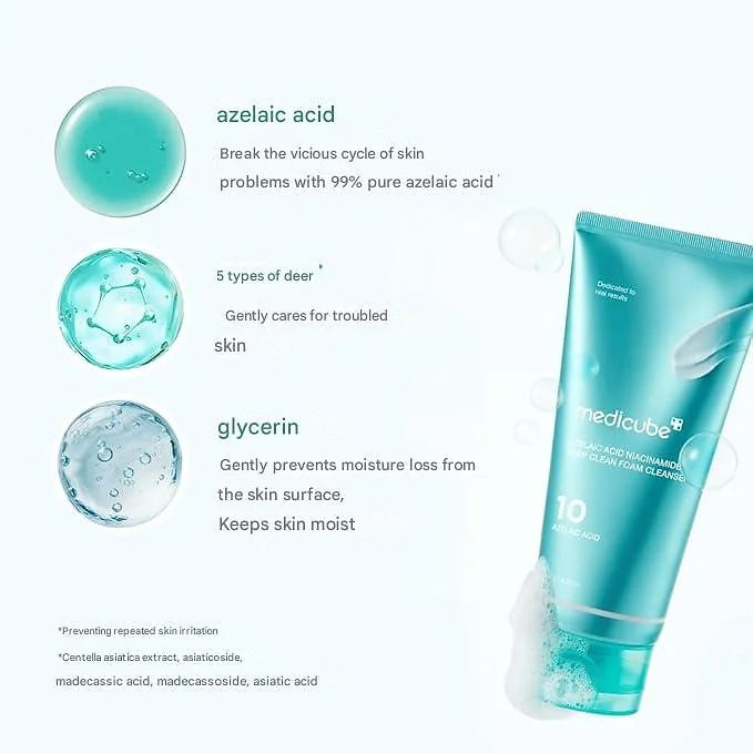 Medicube Azelaic Acid Deep Clean Cleanser 120ml