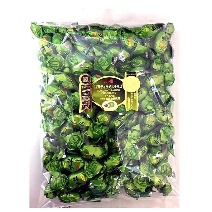 Pure Matcha Tiramisu Chocolate 17.6 oz (500 g)
