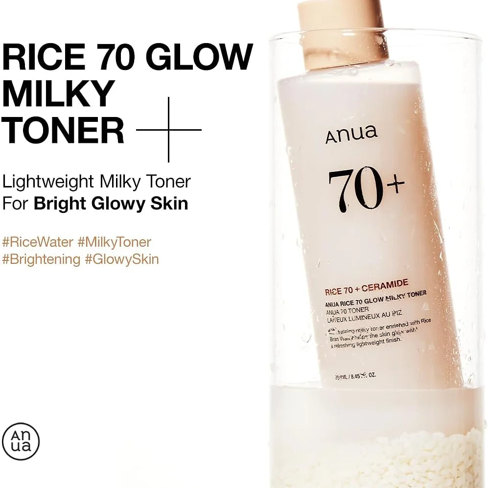 ANUA Rice 70 Grow Milky Toner 8.5 fl oz (250 ml)