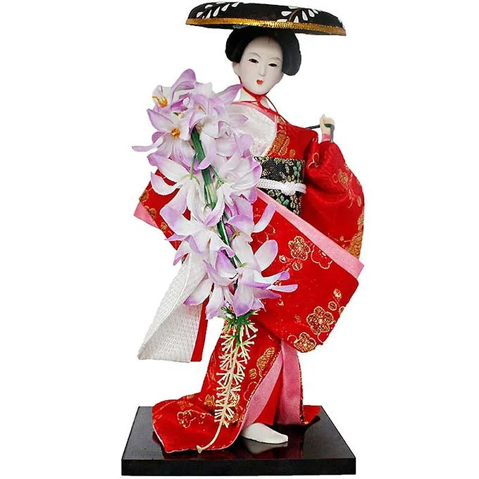 Japanese Geisha Maiko Doll – Elegant Oriental Souvenir (11.8 inches / 30 cm)