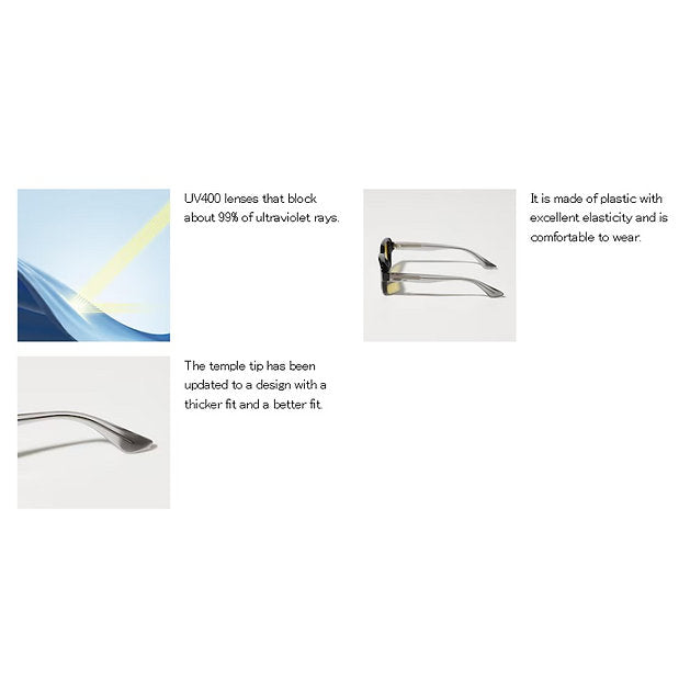 U Bold Square Sunglasses 484932 Japan best brand