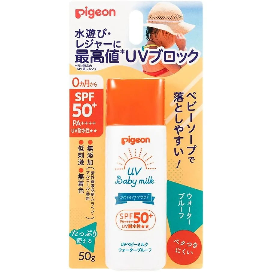 A gentle waterproof sunscreen specially formulated for delicate baby skin.
