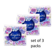 Sofy Kiyora Panty Liners, Floral Relaxing Scent – 72 Sheets × 3 Packs