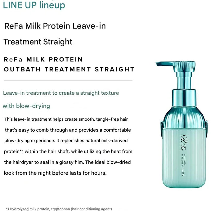 ReFa MILK PROTEIN Outbath Treatment – Leave-In Hair Repair