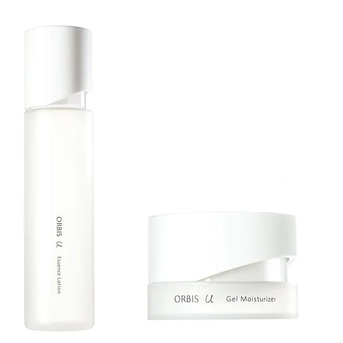 Orbis You Skincare Set – Essence Lotion 6.1 fl oz (180 ml) + Gel Moisturizer 1.8