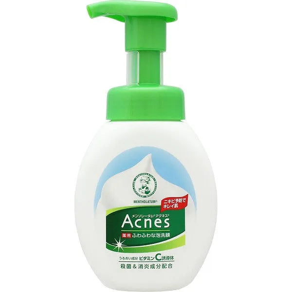 Mentholatum Acnes Anti-Acne Face Wash Foam, 160 ml